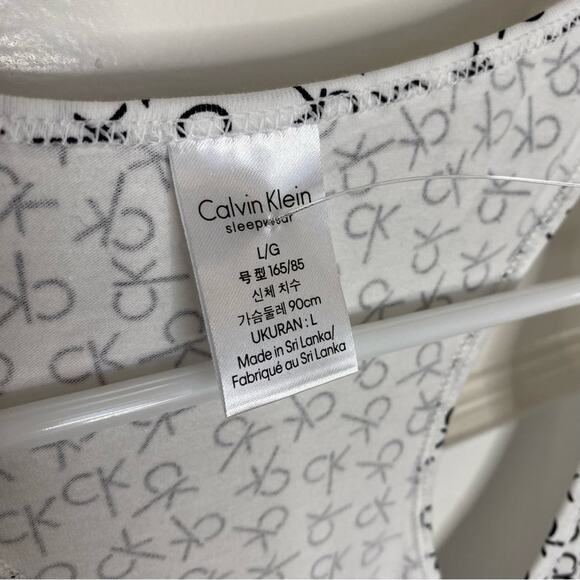 Calvin Klein Sleep Pajama Tank top L NWT - Picture 4 of 6